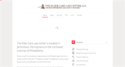 Desktop Screenshot of elderlawofpa.com