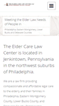 Mobile Screenshot of elderlawofpa.com